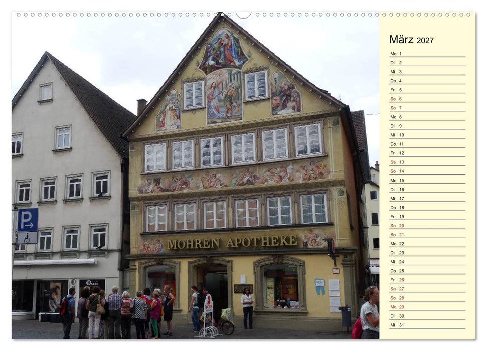 Unterwegs in Schwäbisch Gmünd (CALVENDO Premium Wandkalender 2027)