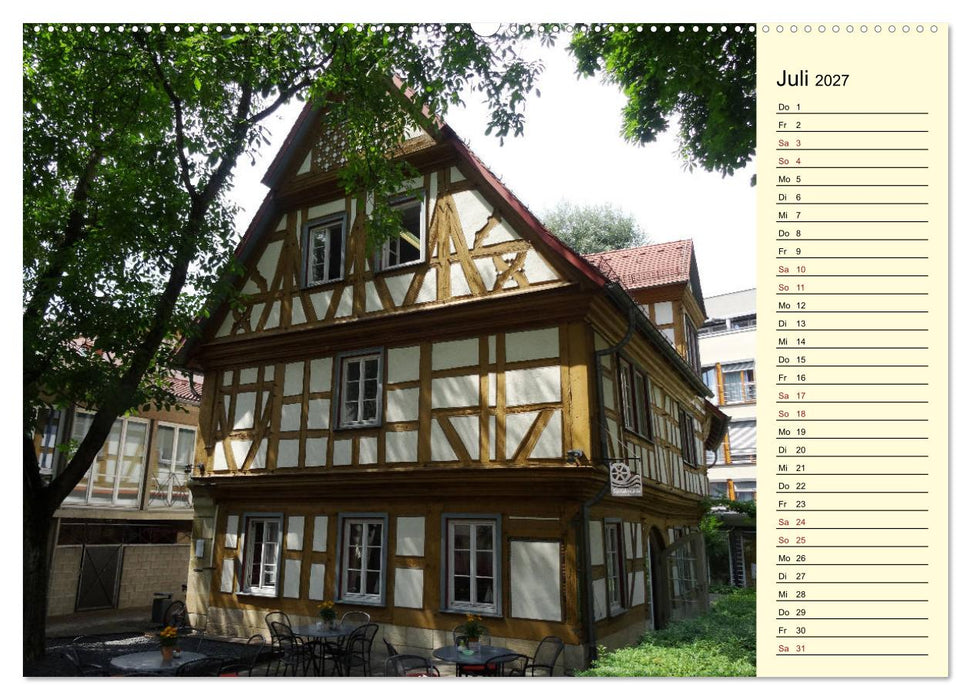 Unterwegs in Schwäbisch Gmünd (CALVENDO Premium Wandkalender 2027)