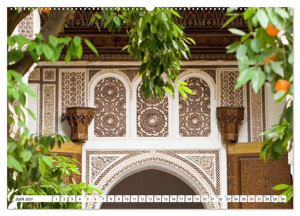 Marrakesch - Momente einer Reise (CALVENDO Wandkalender 2027)