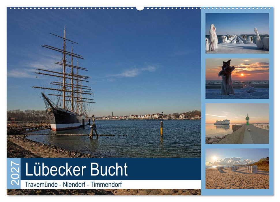 Lübecker Bucht - Travemünde - Niendorf - Timmendorf (CALVENDO Wandkalender 2027)