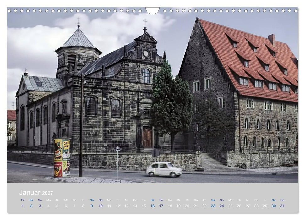 Hildesheim - damals... (CALVENDO Wandkalender 2027)