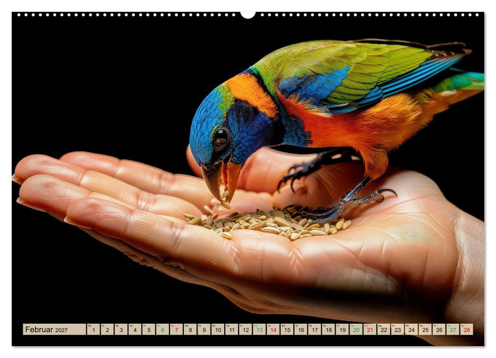 Vertrauen, Liebe und Glück (CALVENDO Premium Wandkalender 2027)