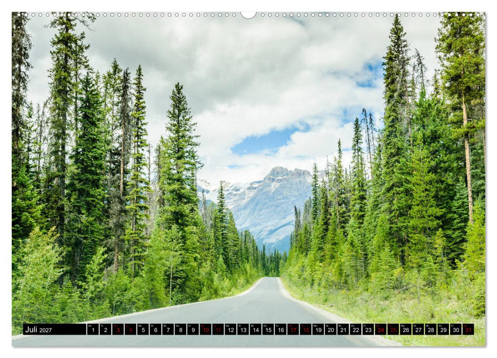 Kanadas Rocky Mountains (CALVENDO Premium Wandkalender 2027)