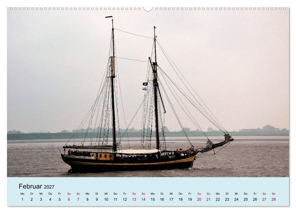 Parade der Windjammer - 2027 (CALVENDO Premium Wandkalender 2027)