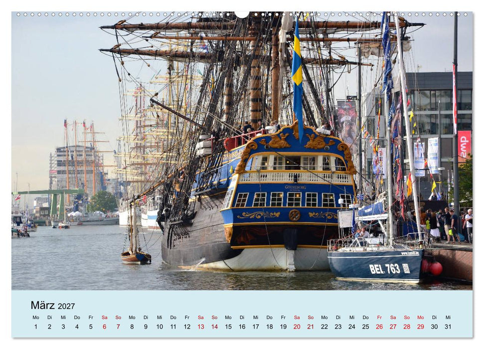 Parade der Windjammer - 2027 (CALVENDO Premium Wandkalender 2027)