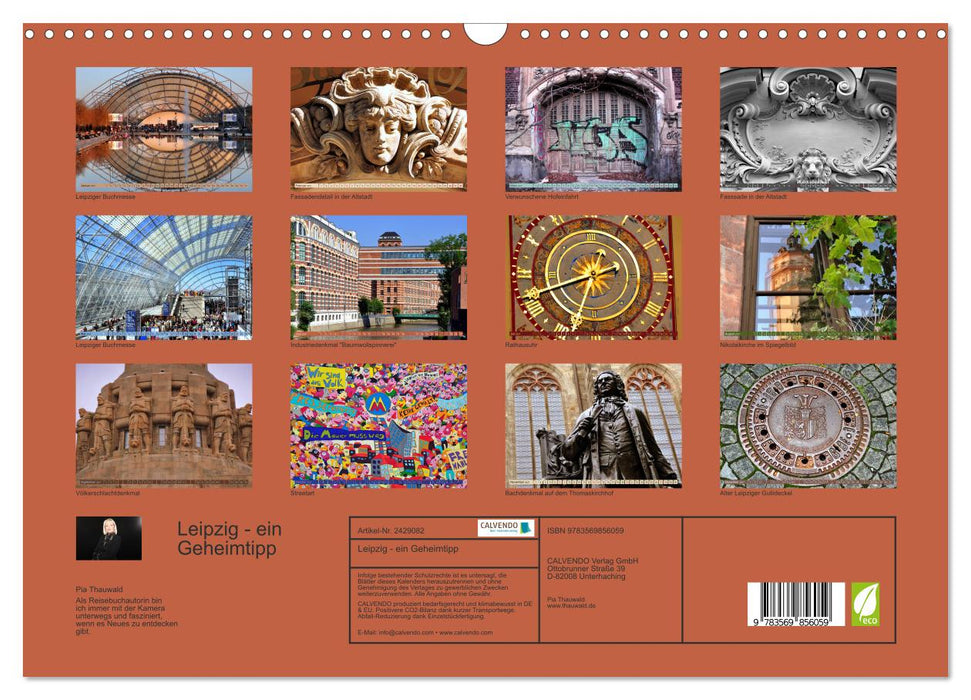 Leipzig - ein Geheimtipp (CALVENDO Wandkalender 2027)