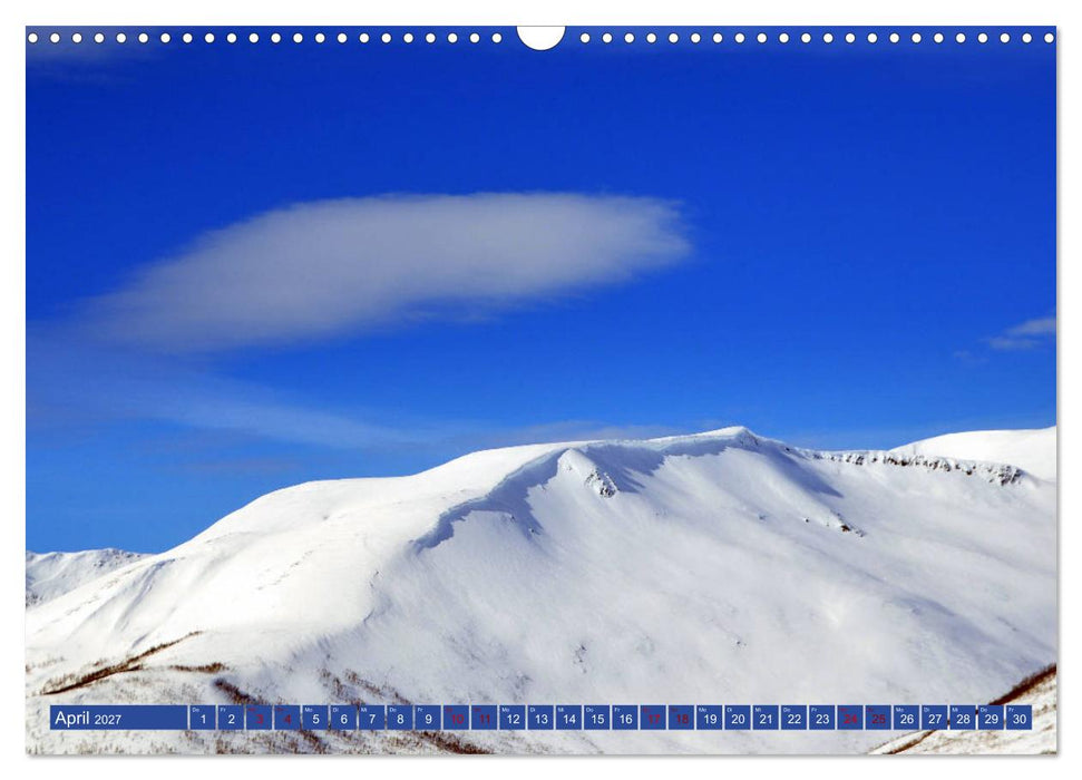 Hurtigruten - Unterwegs mit dem Postschiff (CALVENDO Wandkalender 2027)