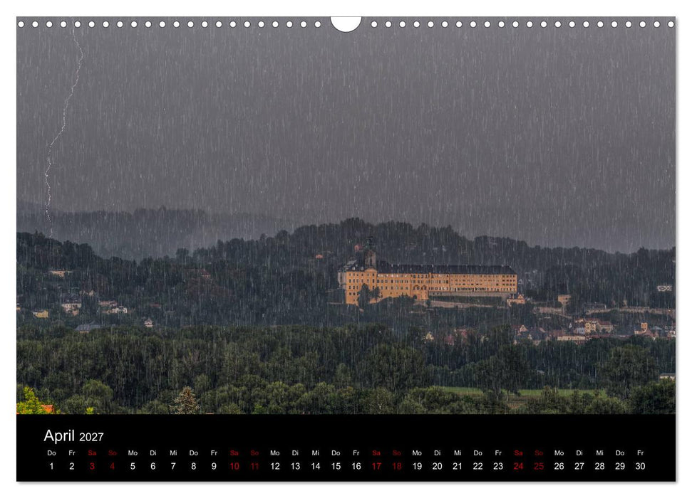 Rudolstadt bei Tag und Nacht (CALVENDO Wandkalender 2027)