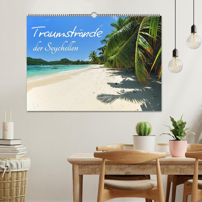 Traumstrände der Seychellen (CALVENDO Wandkalender 2027)
