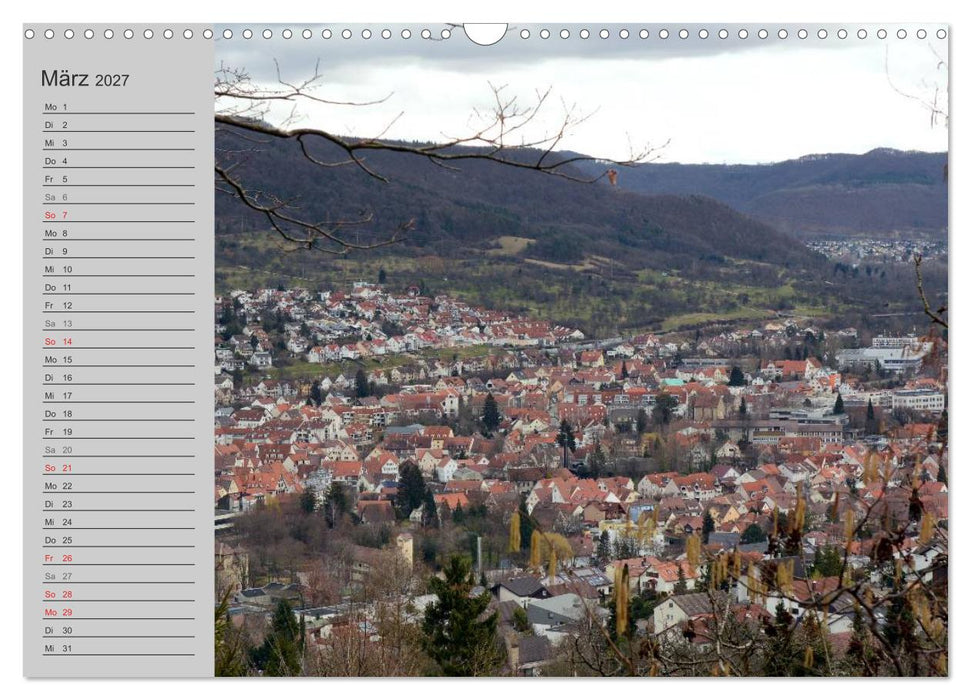 Pfullingen... und Umgebung (CALVENDO Wandkalender 2027)