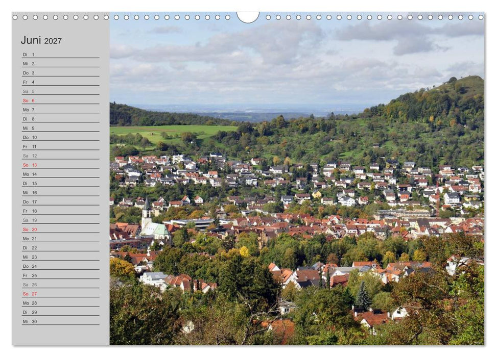 Pfullingen... und Umgebung (CALVENDO Wandkalender 2027)