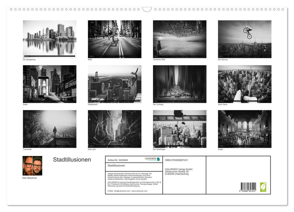 Stadtillusionen (CALVENDO Wandkalender 2027)
