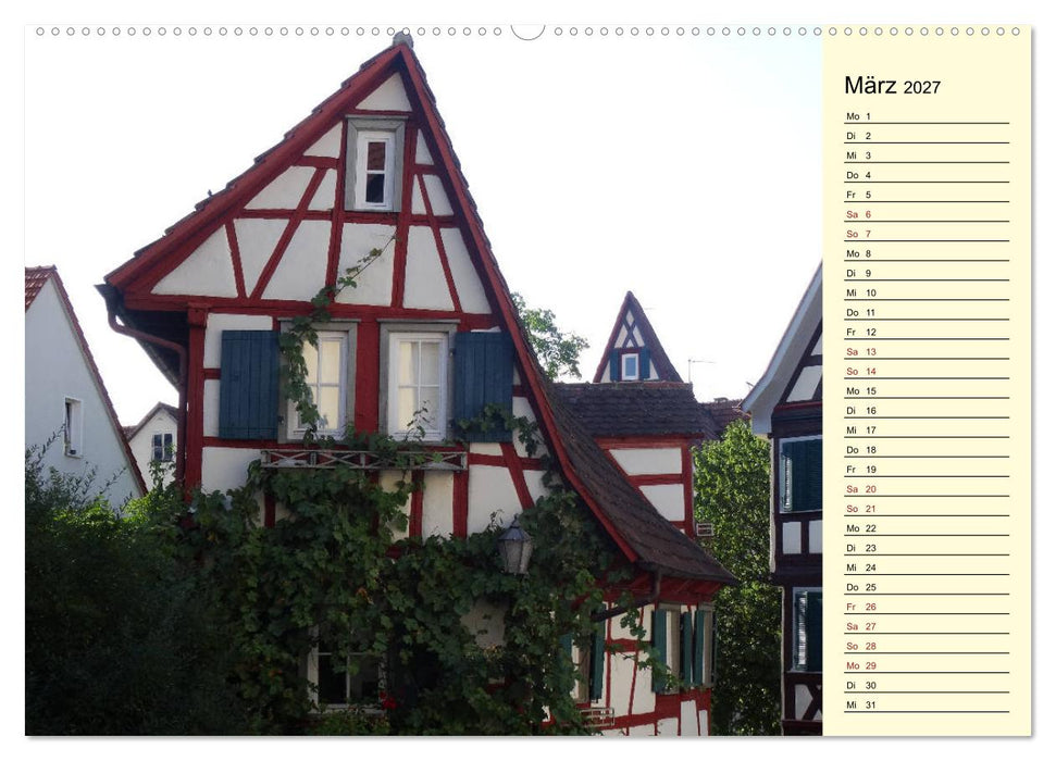 Unterwegs in Schorndorf (CALVENDO Premium Wandkalender 2027)