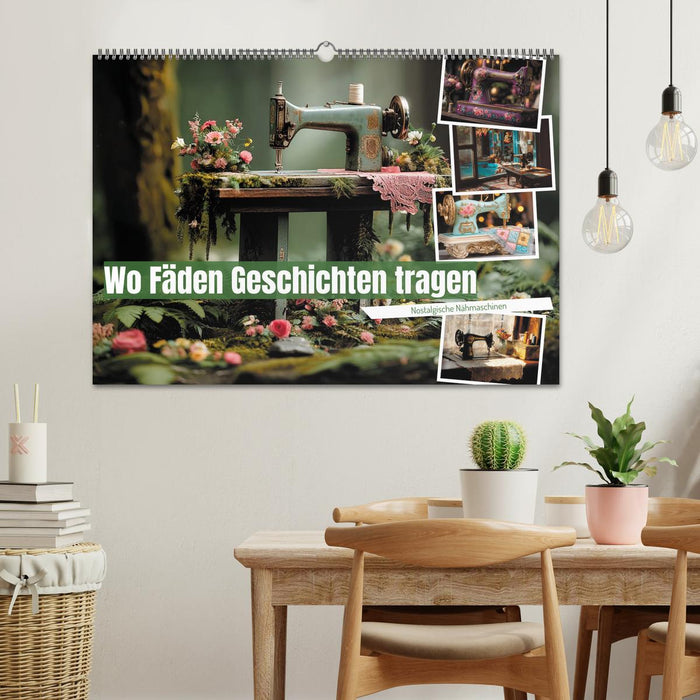 Wo Fäden Geschichten tragen (CALVENDO Wandkalender 2027)