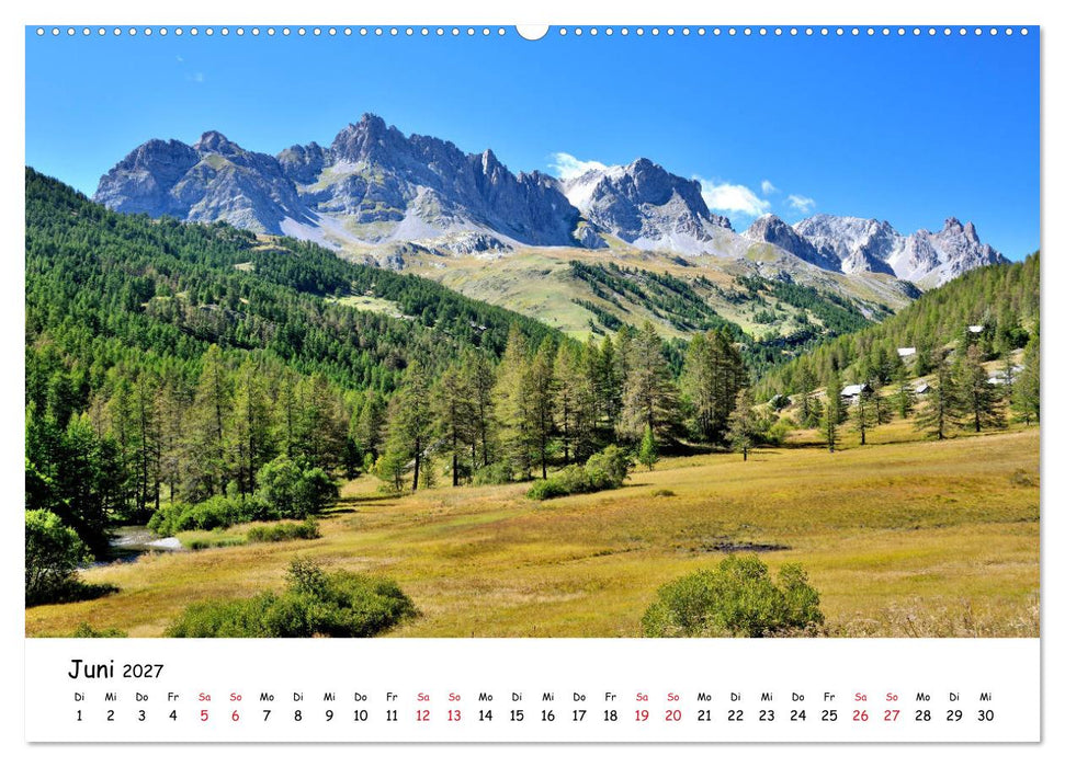 Französische Alpen - Route des Grandes Alpes (CALVENDO Premium Wandkalender 2027)