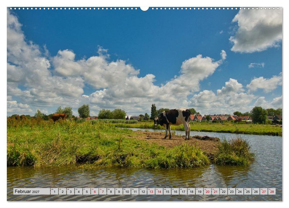 Ungewöhnliches Nordholland (CALVENDO Wandkalender 2027)