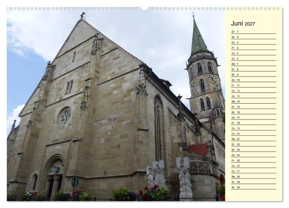 Unterwegs in Schorndorf (CALVENDO Wandkalender 2027)