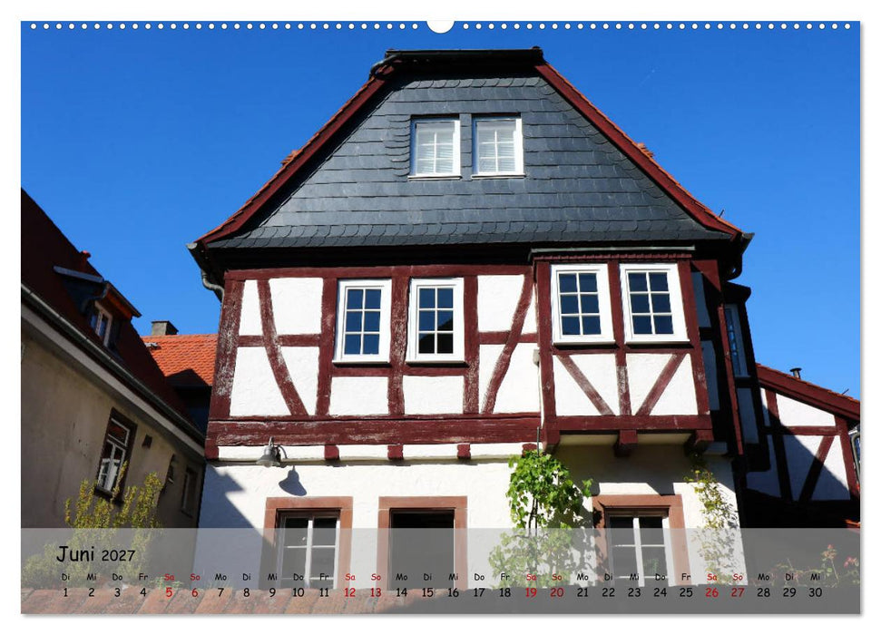 Fachwerkromantik in Hofheim am Taunus (CALVENDO Premium Wandkalender 2027)