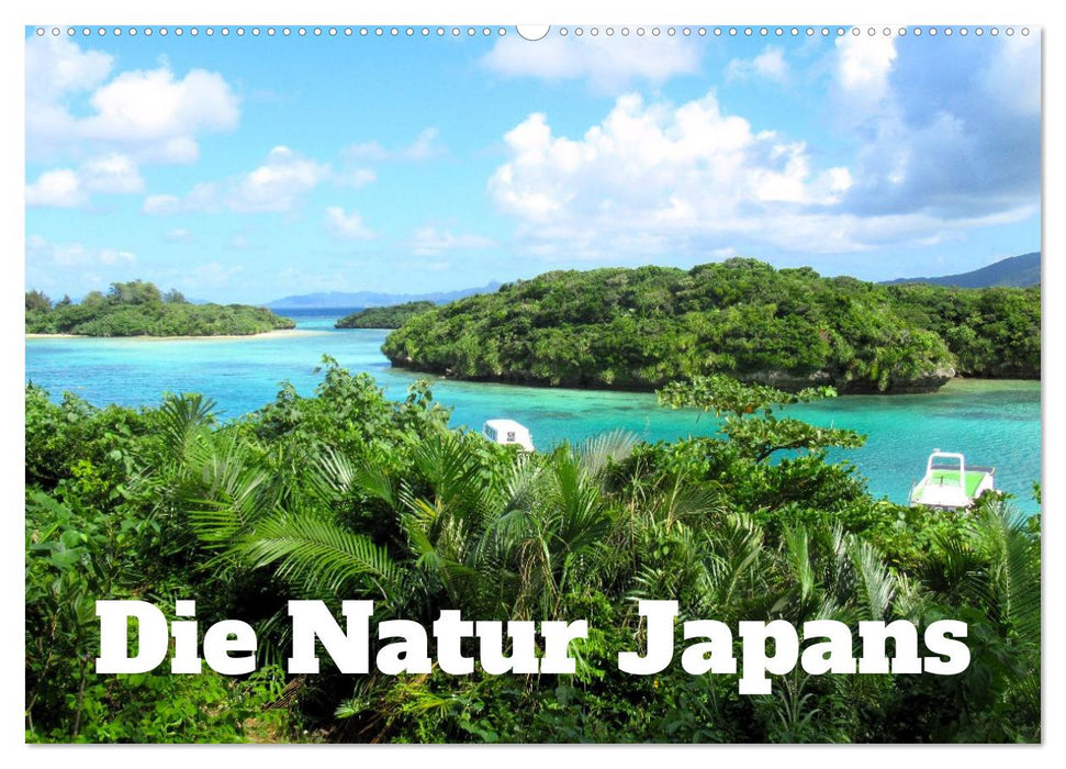 Die Natur Japans (CALVENDO Wandkalender 2027)