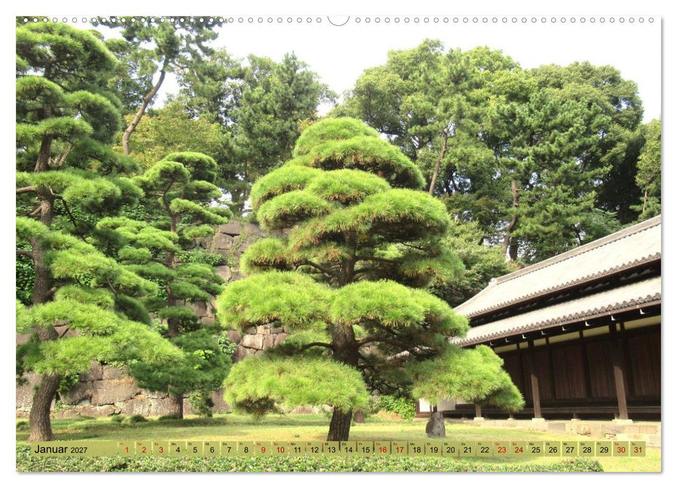 Die Natur Japans (CALVENDO Wandkalender 2027)