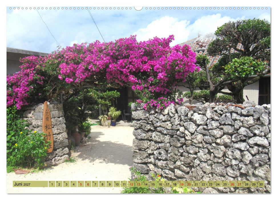 Die Natur Japans (CALVENDO Wandkalender 2027)