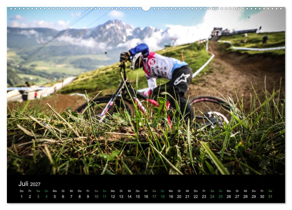 Downhill Racing 2027 (CALVENDO Premium Wandkalender 2027)