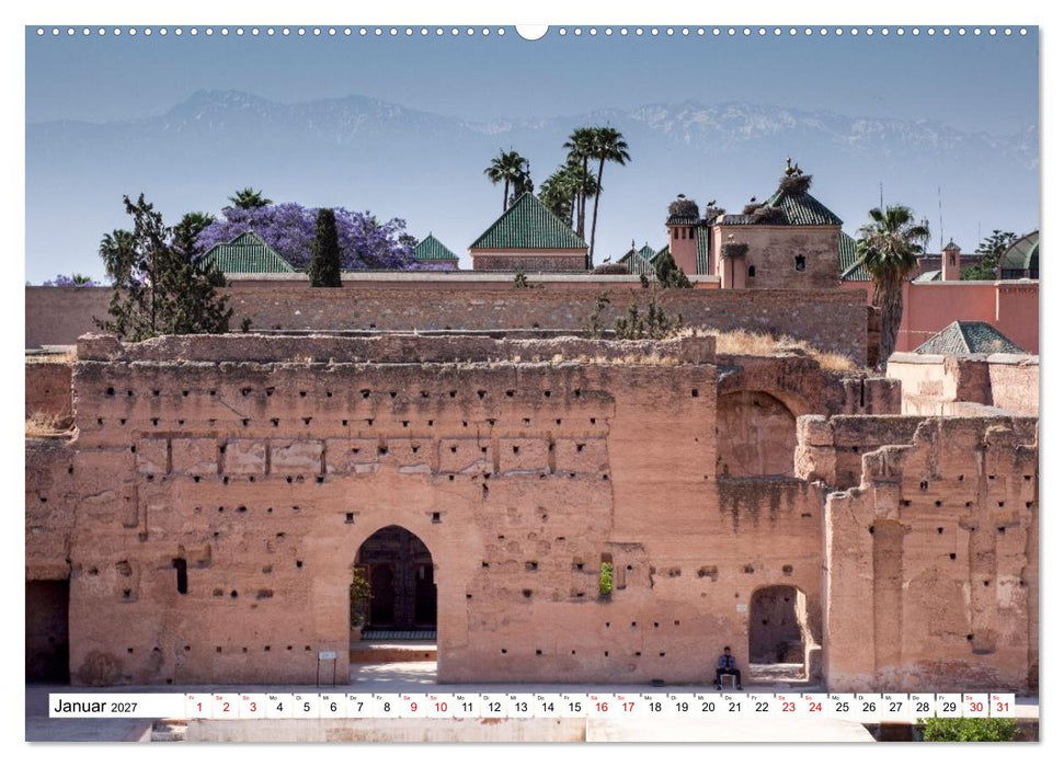 Marrakesch - Momente einer Reise (CALVENDO Premium Wandkalender 2027)
