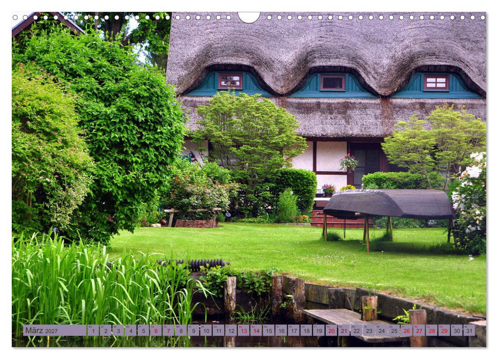 Spreewald - Idyllische Heimat der Sorben (CALVENDO Wandkalender 2027)