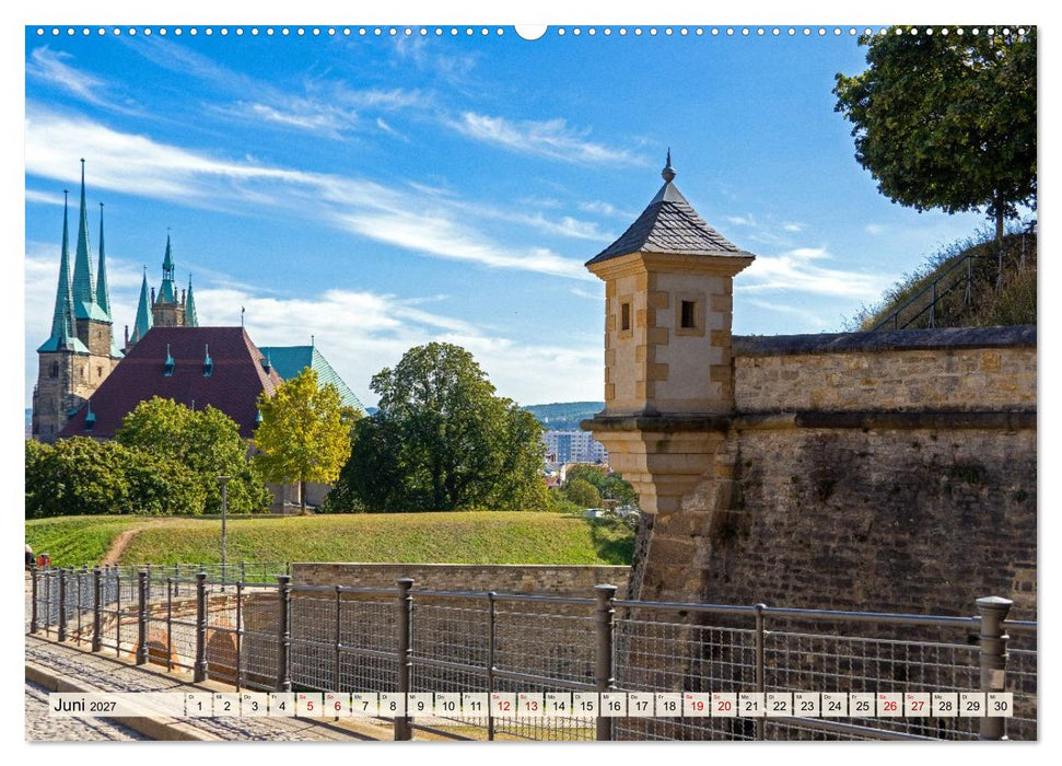 Erfurt – Ein Spaziergang durch die Landeshauptstadt (CALVENDO Wandkalender 2027)