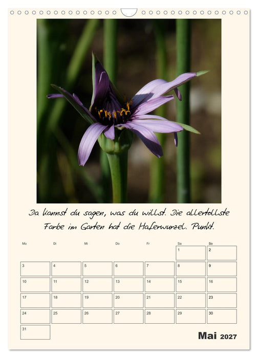 Gartengeschichten (CALVENDO Wandkalender 2027)