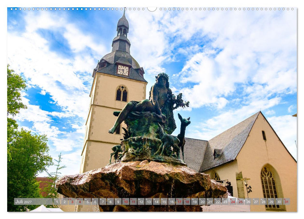 Ein Blick auf Detmold (CALVENDO Premium Wandkalender 2027)