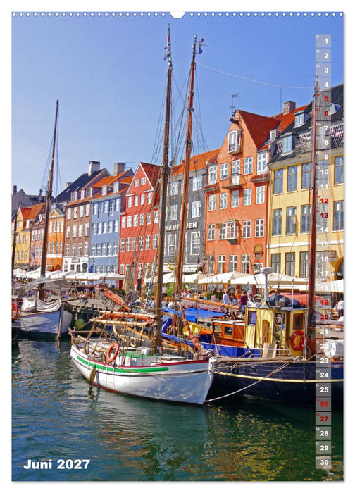 Kopenhagen. Skandinavische Schöne (CALVENDO Premium Wandkalender 2027)