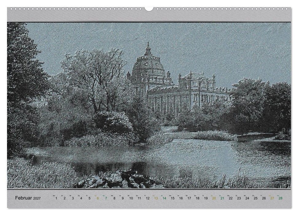 Hannover, alte Aufnahmen neu interpretiert. (CALVENDO Premium Wandkalender 2027)
