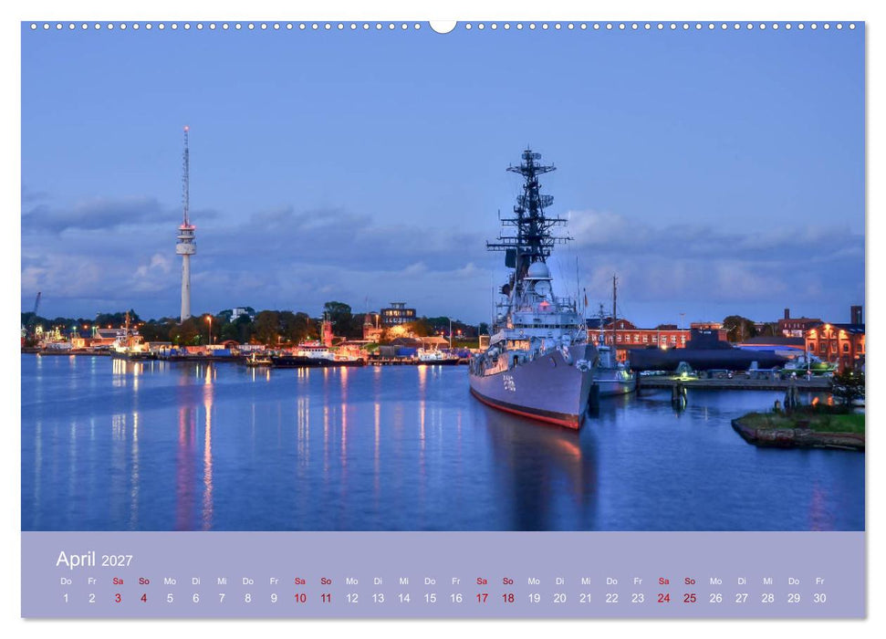Wilhelmshaven - Sonne, Küste und Meer (CALVENDO Wandkalender 2027)