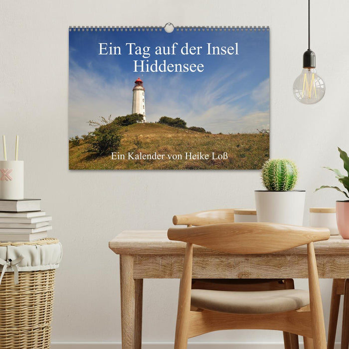 Ein Tag auf der Insel Hiddensee (CALVENDO Wandkalender 2027)