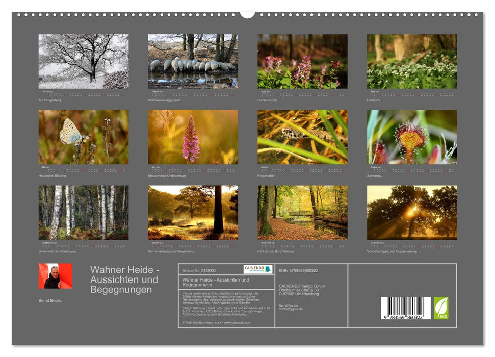 Wahner Heide - Aussichten und Begegnungen (CALVENDO Premium Wandkalender 2027)