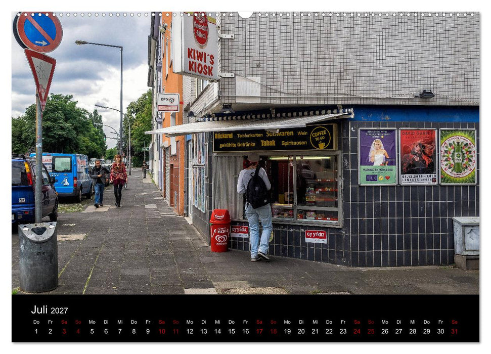 Kölsche Veedelskultur. Büdchen, Kioske und Trinkhallen. (CALVENDO Premium Wandkalender 2027)