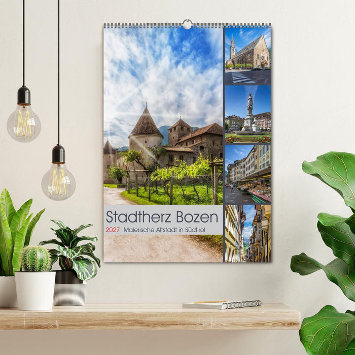 Stadtherz BOZEN (CALVENDO Wandkalender 2027)