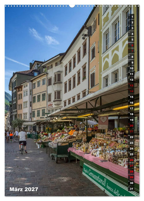 Stadtherz BOZEN (CALVENDO Wandkalender 2027)