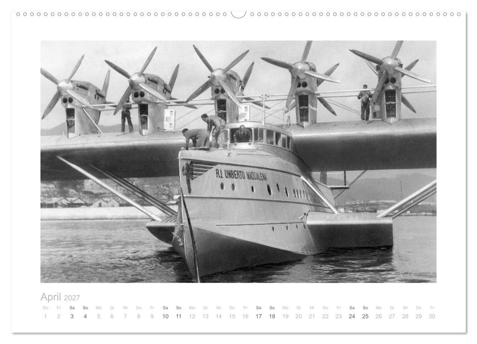 Reise mit dem Flugschiff - Dornier (CALVENDO Wandkalender 2027)