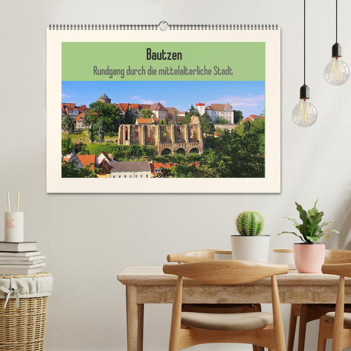 Bautzen - Rundgang durch die mittelalterliche Stadt (CALVENDO Wandkalender 2027)