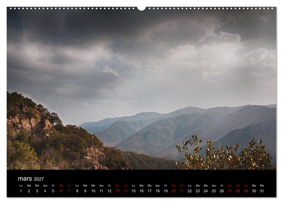 Horizons ardéchois (CALVENDO Calendrier supérieur 2027)