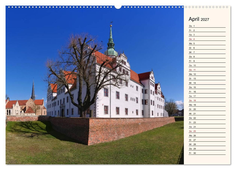 Schlösser der Niederlausitz (CALVENDO Premium Wandkalender 2027)
