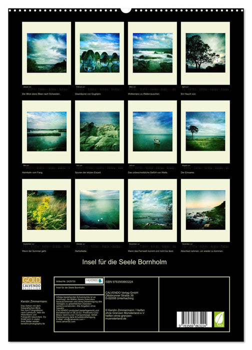Insel für die Seele Bornholm (CALVENDO Premium Wandkalender 2027)