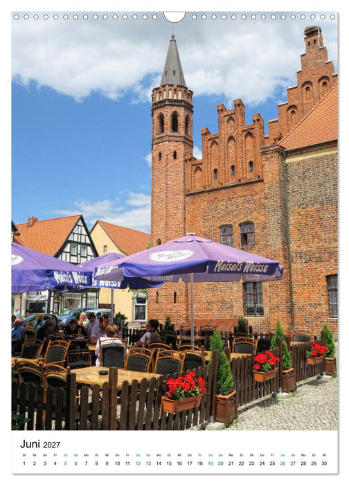 Tangermünde - Stadt an der Elbe (CALVENDO Wandkalender 2027)