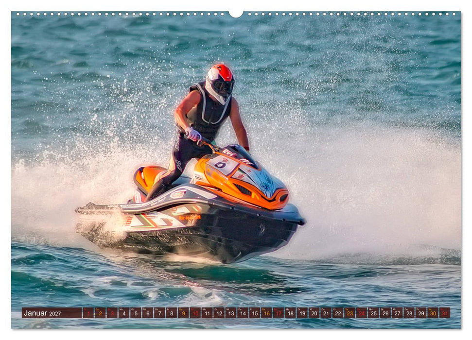Jetboot - so cool (CALVENDO Premium Wandkalender 2027)