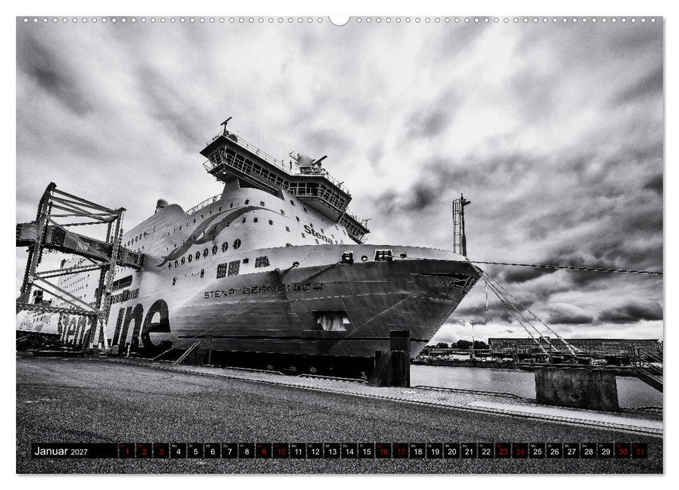 Ein Blick auf Kiel (CALVENDO Wandkalender 2027)