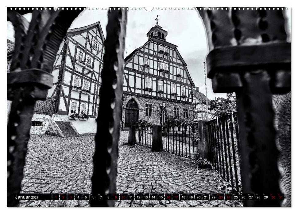 Ein Blick auf Homberg an der Efze (CALVENDO Wandkalender 2027)