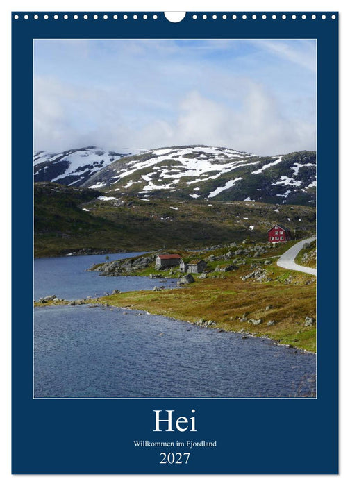 Hei - Willkommen im Fjordland (CALVENDO Wandkalender 2027)