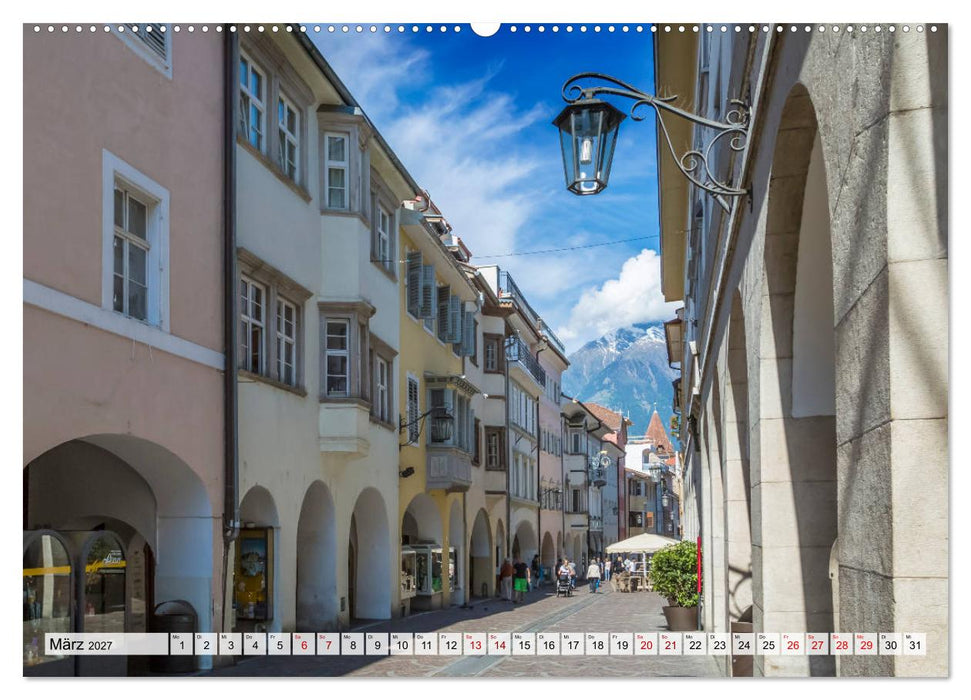 MERAN Idyllische Altstadt (CALVENDO Wandkalender 2027)